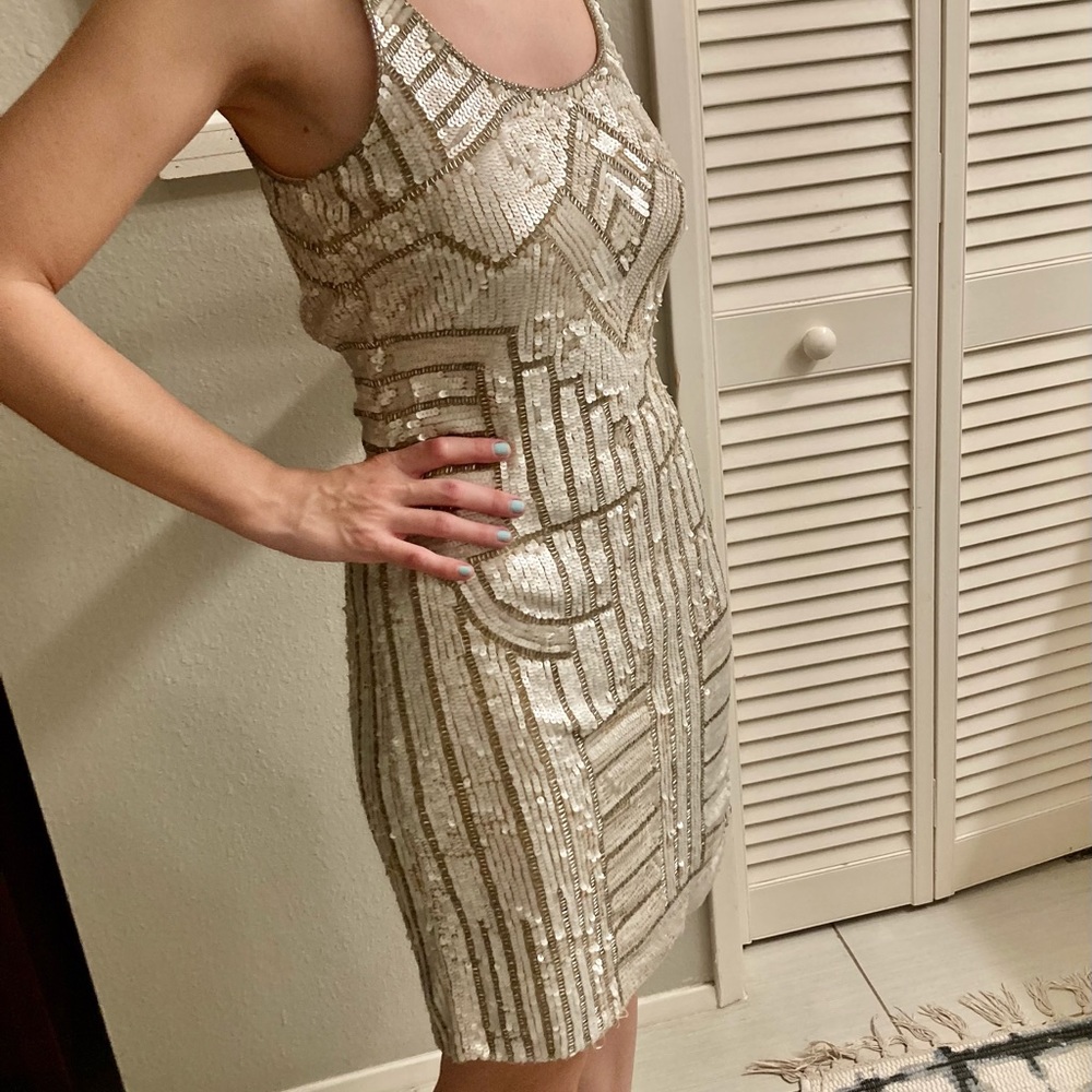 Gorgeous 1920’s style beaded cocktail dress